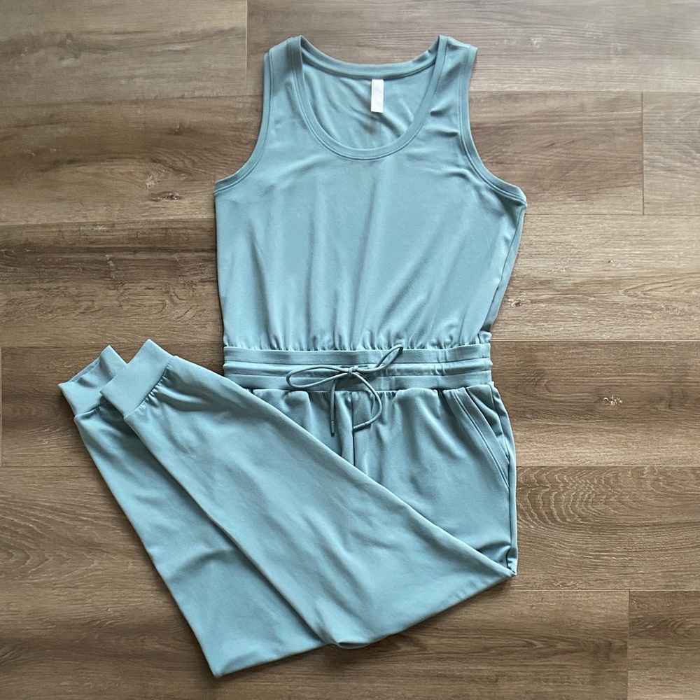 Zella Relaxed Fit Jumpsuit in Light Blue